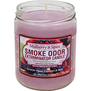 Smoke Odor Candle Mulberry & Spice