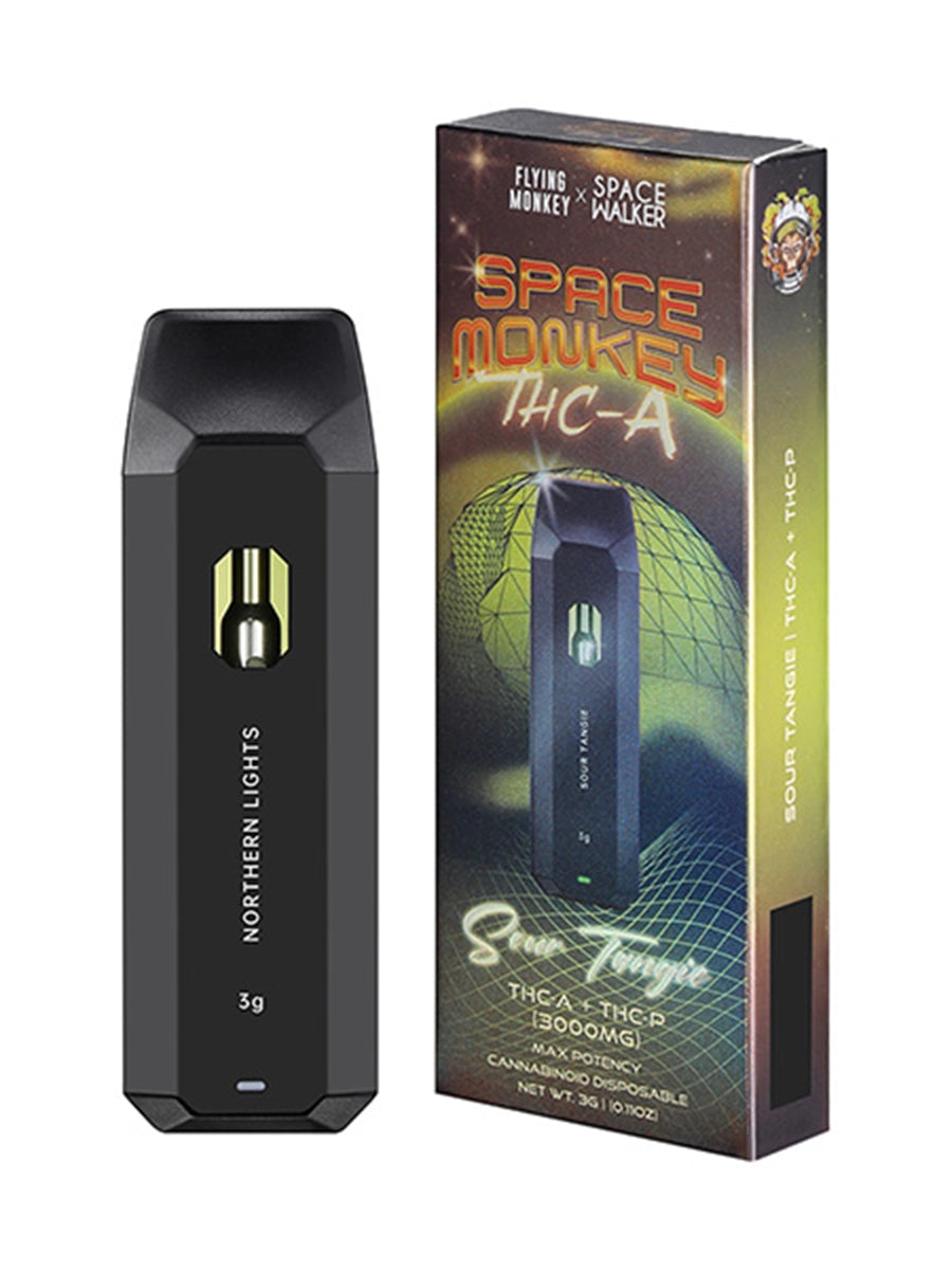 *D8/THC-P Space Monkey Disposable 3g Sour Tangie