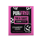 THC-A SAUCE 2GRAM DIAMONDS SATIVA STRAWBERRY COUGH