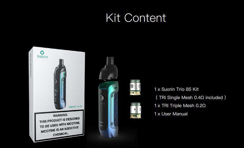 *Suorin Trio 85 Kit