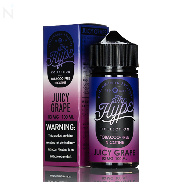 The Hype Juicy Grape 3mg
