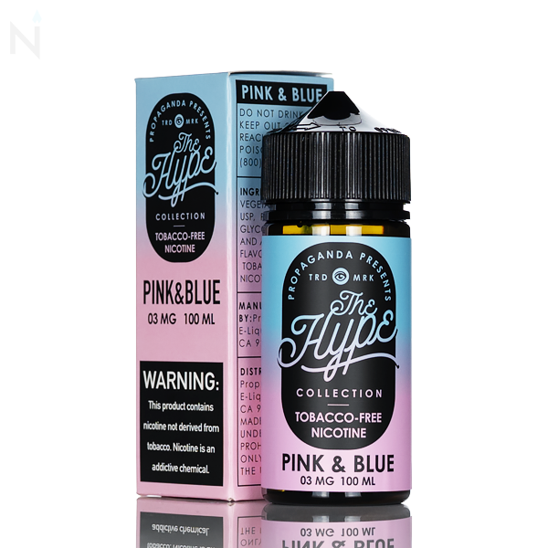 Hype 100ml Pink&Blue 6mg