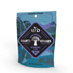 Urb Magic Amanita Mushroom Gummies 3pk
