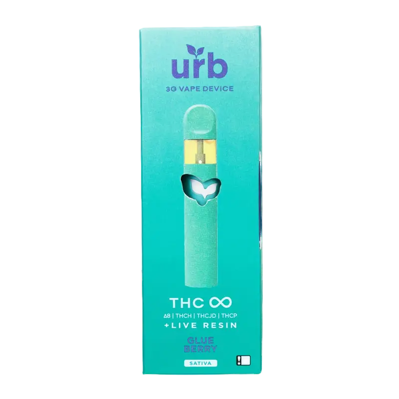 URB 3G VAPE SATIVA HYBRID D8 THC-A THC-B THC-P N1