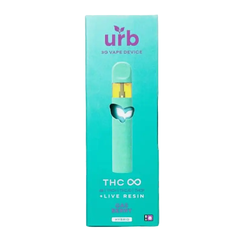 URB 3G VAPE DEVICE HYBRID D8 THC-A THC-B THC-P N6