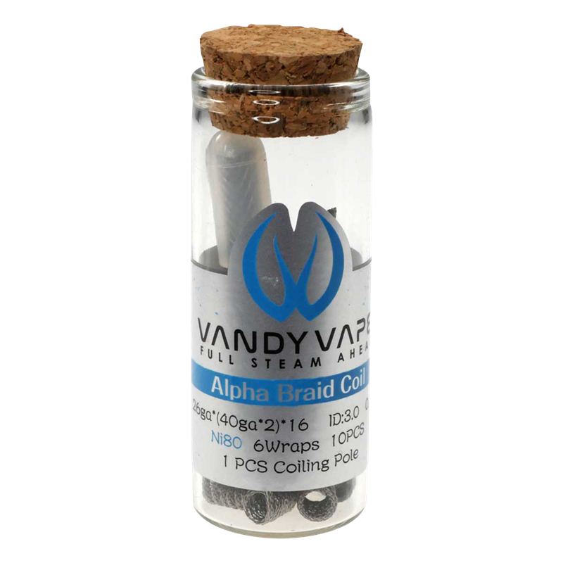VandyVape Alpha Braid Coil .3 10pc