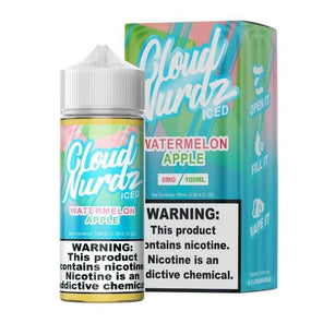 Cloud Nurdz 100ml Watermelon Apple 3mg
