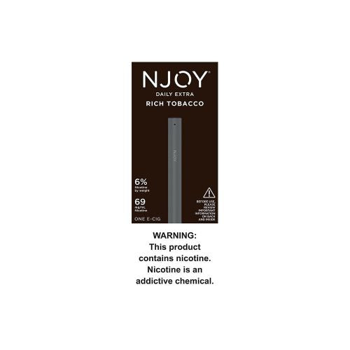 Njoy Dispo Rich Tobacco 6%