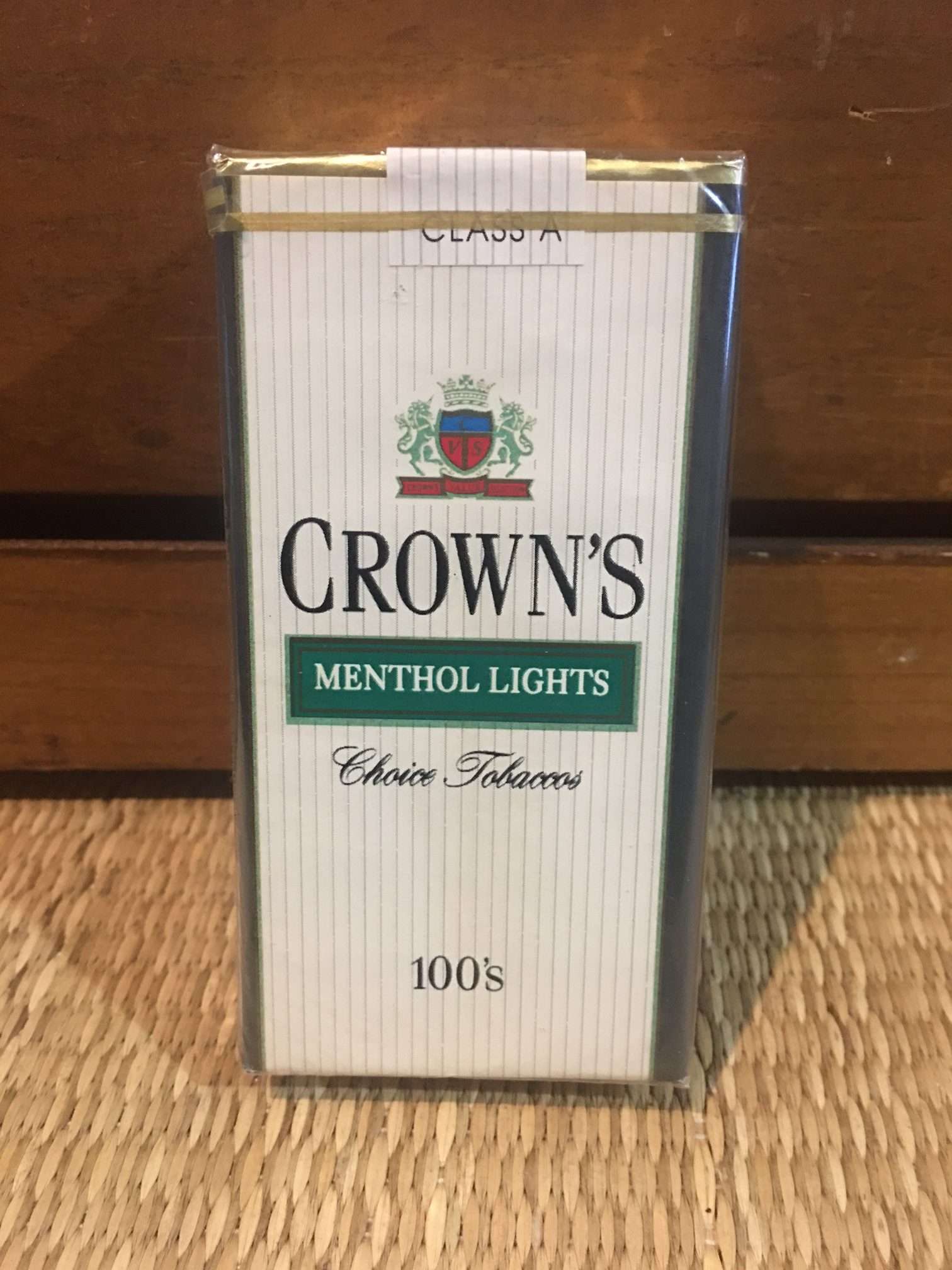 Crowns Cigarette Menthol 100 Pack