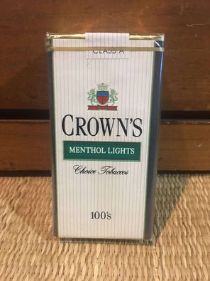 Crowns Cigarette Menthol 100 Pack
