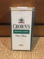 Crowns Cigarette Menthol 100 Carton