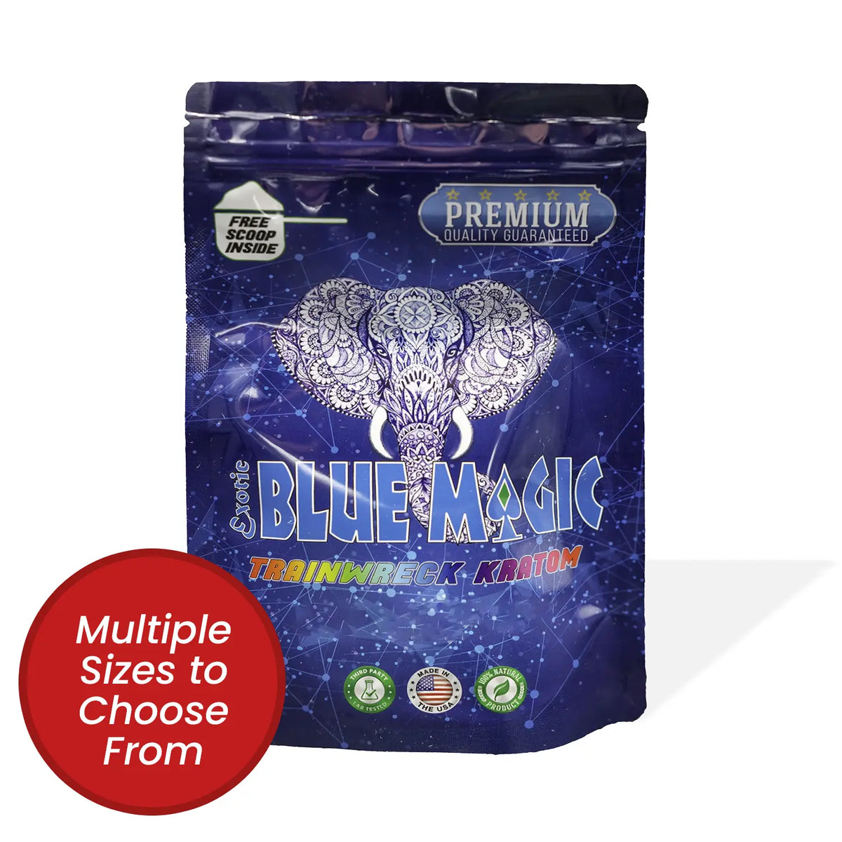 BLUE MAGIC 250GRAMS TRAINWRECK POWDER
