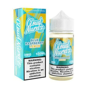 Cloud Nurdz 100ml Blue Raspberry Lemon 3mg
