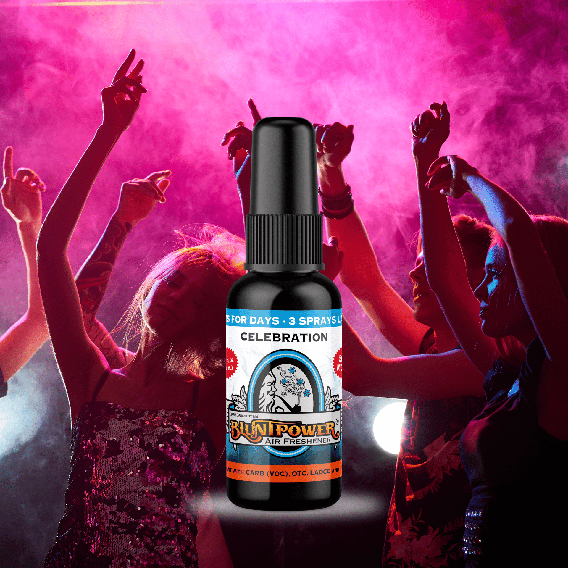 BluntPower Celebration 1.5oz Spray
