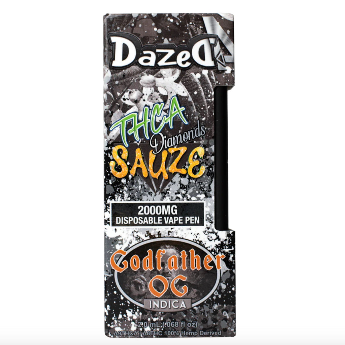DAZED THC-A SAUZE 2G D9 THC-A D8 THC HYBRID N4
