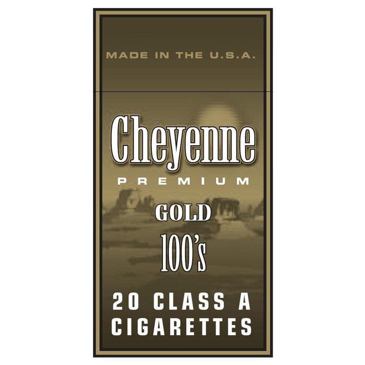 CHEYENNE PREMIUM GOLD BOX 100s