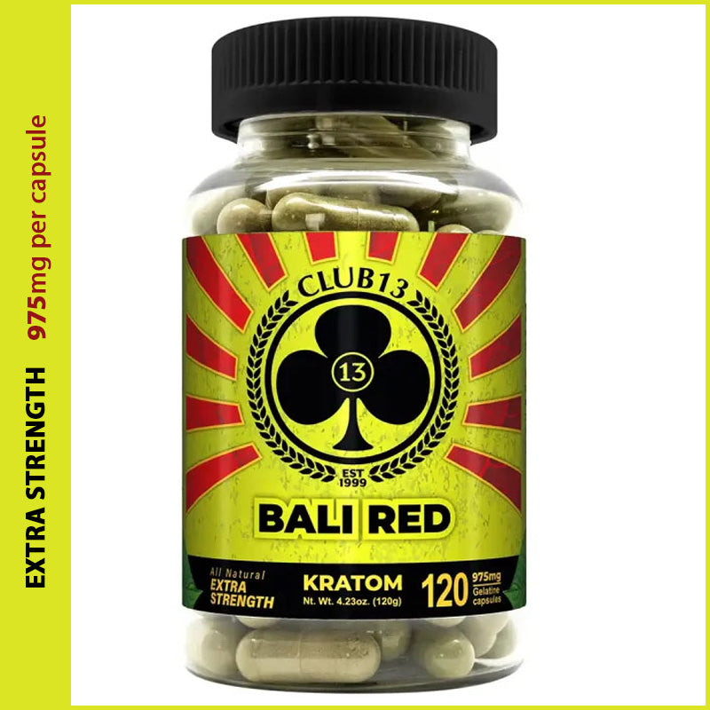 TD Red Kratom Supplements Extra Strength 15 Caps