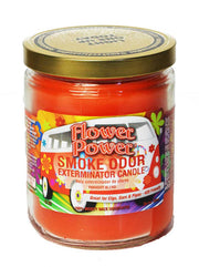Smoke Odor Candle Flower Power