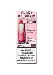 FUNKY REPUBLIC STRAWBERRY DUO ICE TI7000