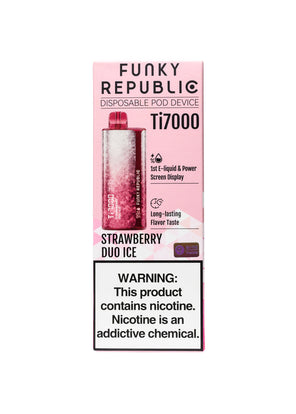 FUNKY REPUBLIC STRAWBERRY DUO ICE TI7000