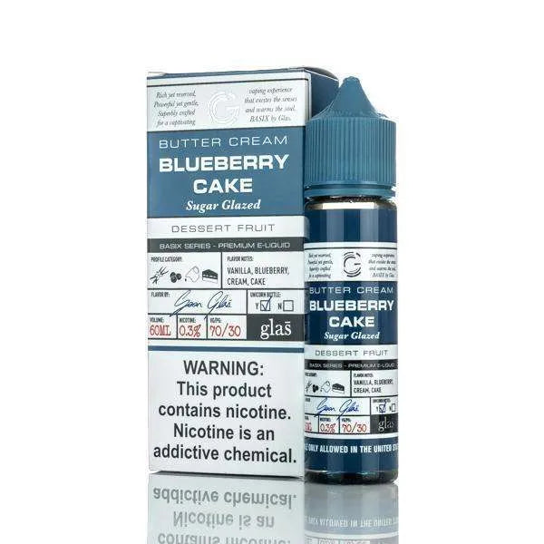 Glas BSX 60ml Blueberry Cake 3mg