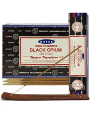 Satya Nag Champa Black Opium