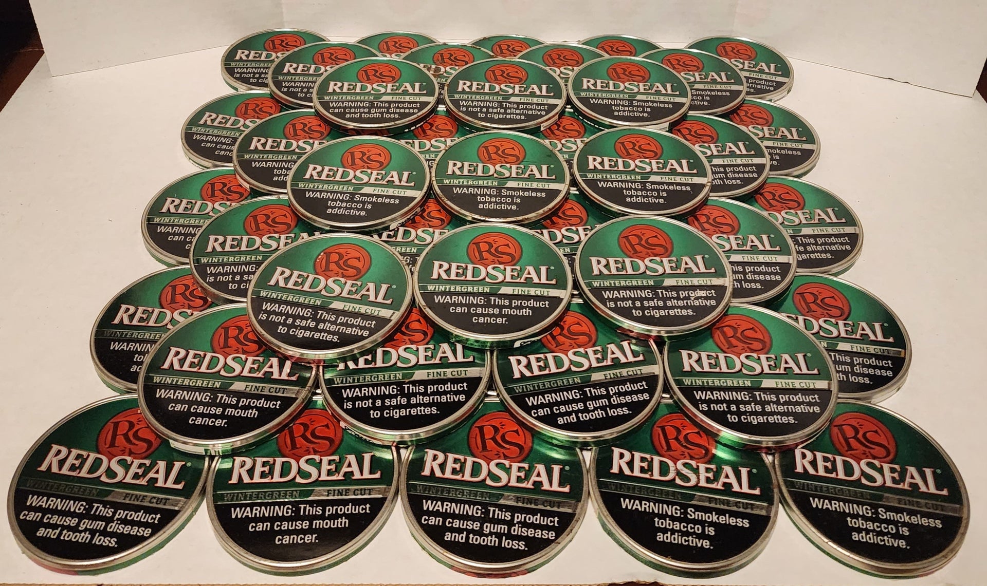RedSeal Fine Cut Wintergreen Can