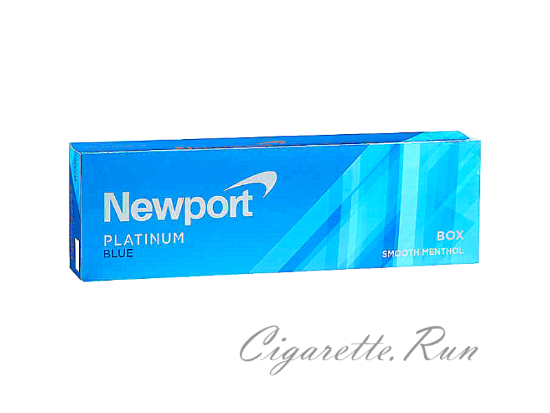 Newport Platinum Blue Carton