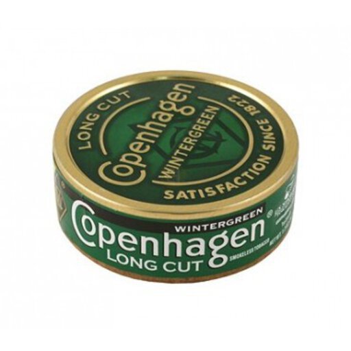 Copenhagen Long Cut Wintergreen Can