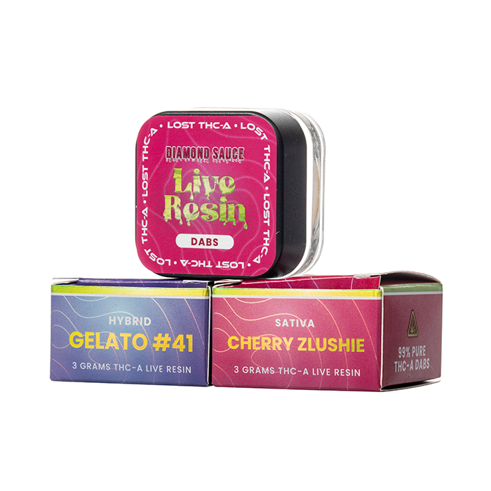 LIVE SAUCE THC-P THC-A THC-B D9 4GRAM DISPO