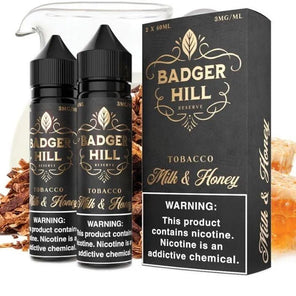 Badger Hill Milk & Honey Tobacco 0mg