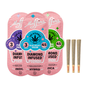 Muffins Thc A Flower 3 Prerolls 4.5g