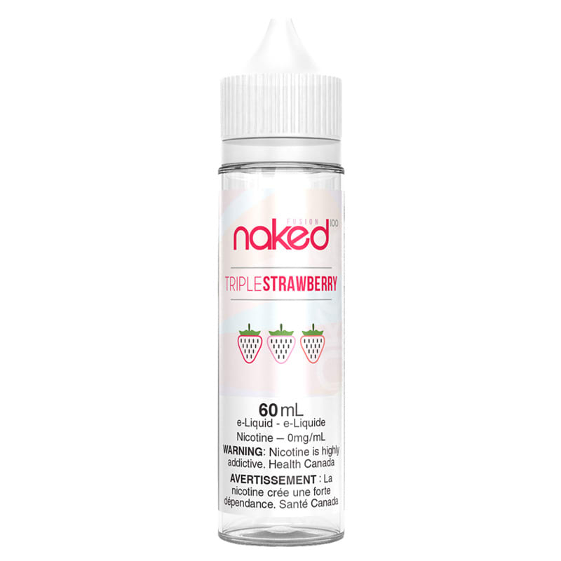 Naked 60ml Yummy Straw 0mg