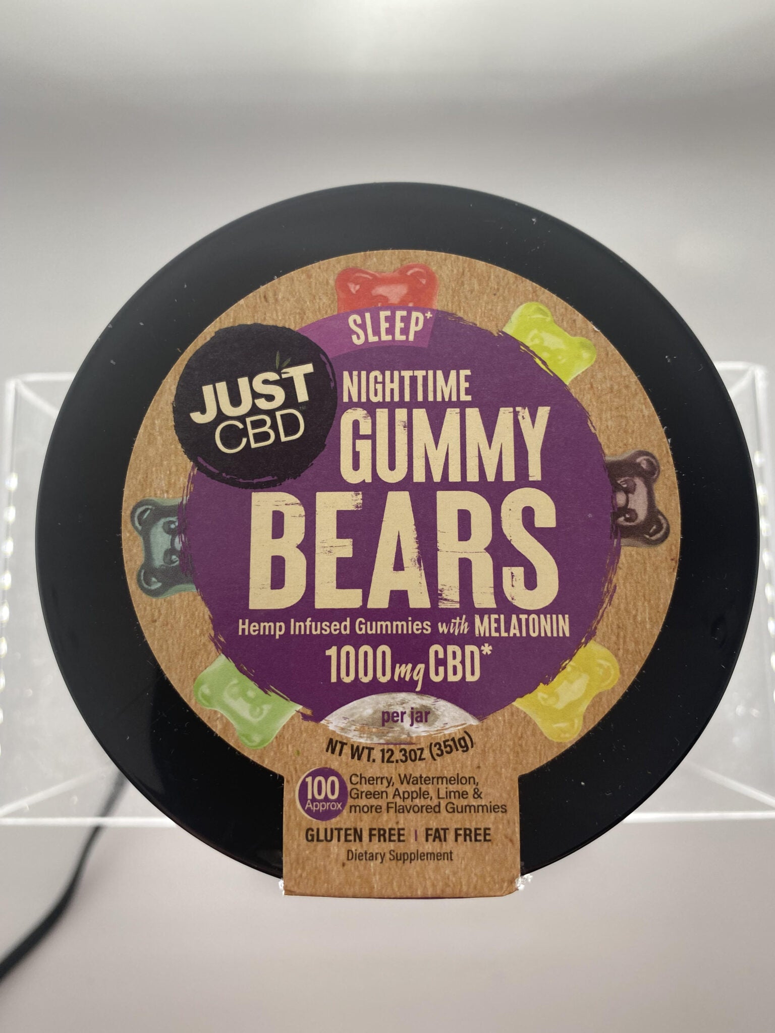*Just CBD Nighttime Gummy Bears 1000mg