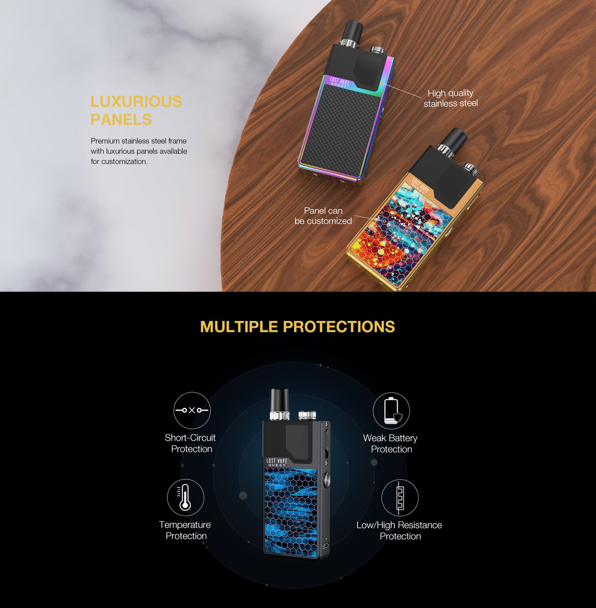 LostVape Orion Pod .5ohm Pack