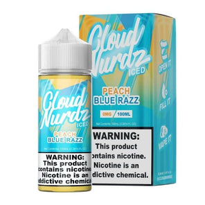 Cloud Nurdz 100ml Blue Raspberry Lemon 6mg