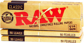 Raw 1 1/4 50leaves