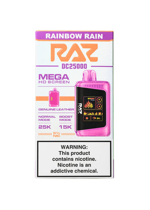 RAZ MEGA DC25000 PUFFS RAINBOW RAIN
