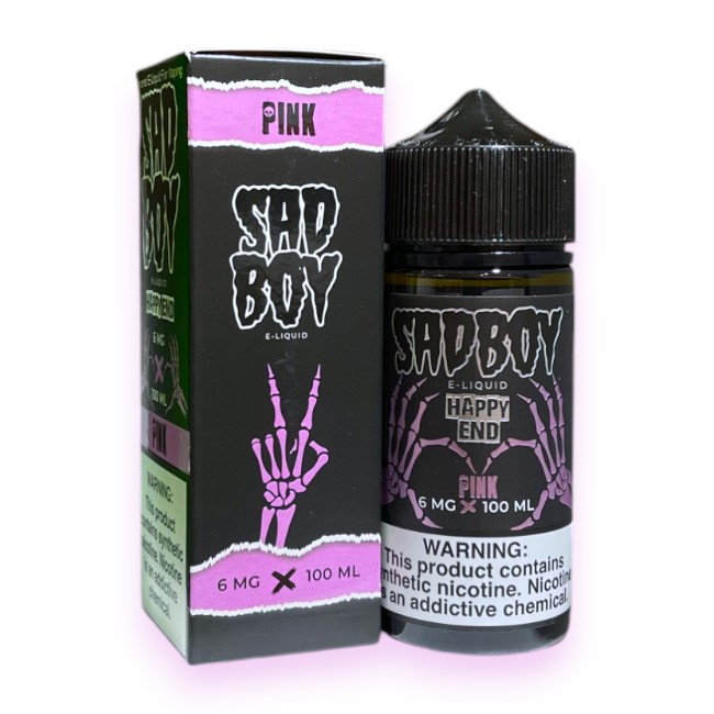 SAD BOY E-LIQUID FOR VAPING 6MG 100ML KC