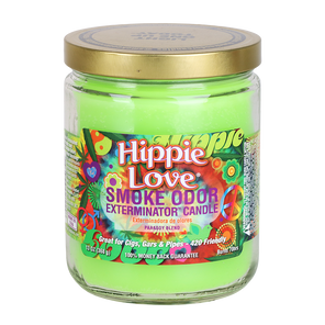 Smoke Odor Candle Hippie Love