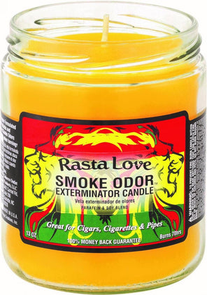 Smoke Odor Candle Rasta Love