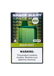 SPACE MARY 8000 PUFFS  MIAMI MINT