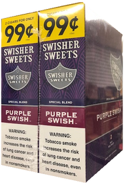 SWISHER SWEETS PURPLE SWISH 2/99