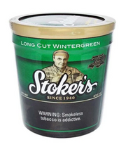 Stokers Long Cut Wintergreen Can