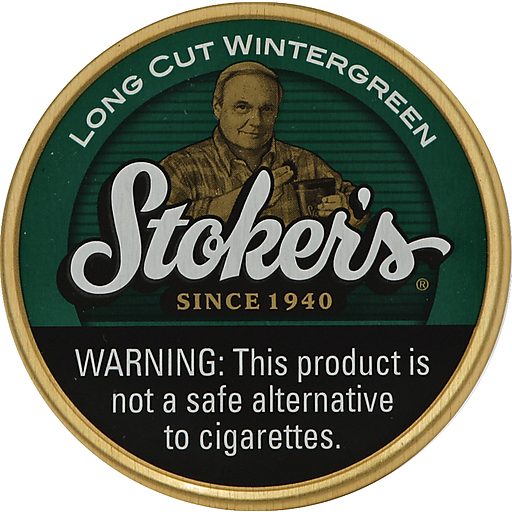 Stoker's Long Cut Wintergreen Can