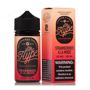 Propaganda The Hype 100ml TFN Strawberries A La Mode 3mg