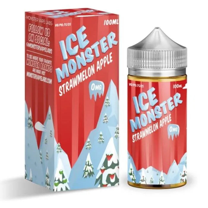 Ice Monster 100ml Strawmelon Apple 0mg
