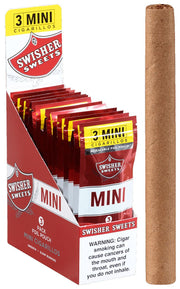 SWISHER SWEETS MINI 3 CIGARS RED