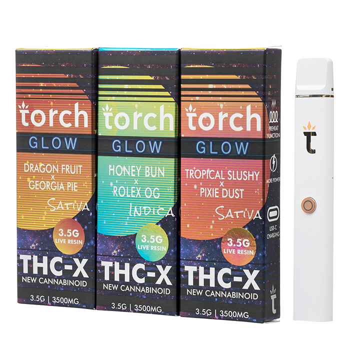 *THC-X Torch Glow Disposable 3.5g